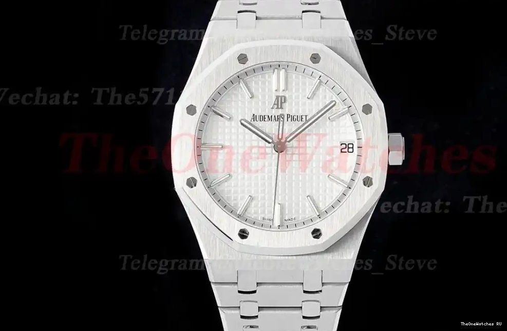 Dial Super White 15500 Clone A4302 SS Royal 41mm SF SS Oak 0504